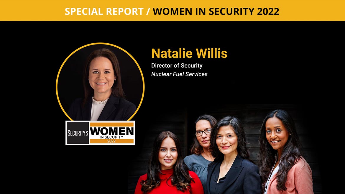 Women in Security 2022: Natalie Willis, Nuclear Fuel Services (NFS)