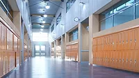 School hallway