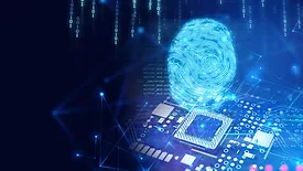 Fingerprint on computer board