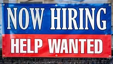 Now Hiring Help Wanted Now Hiring Help Wanted