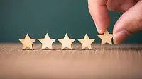 Recognizing Leadership and Industry Insight Five wooden stars