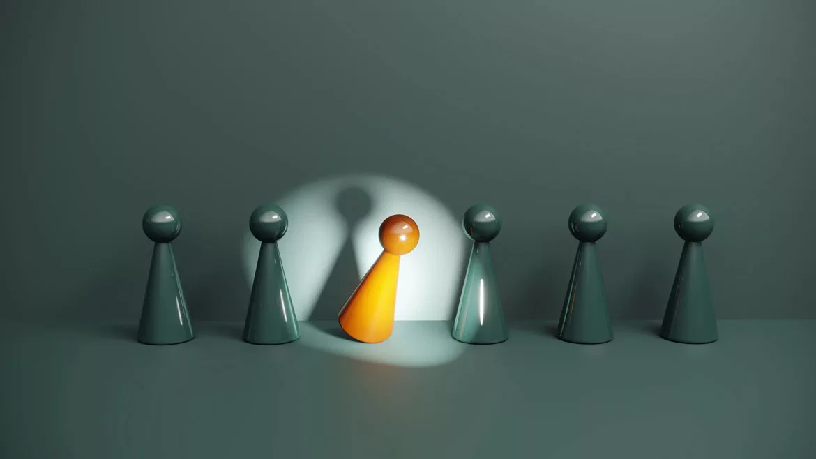 Spotlight on individuality within a group