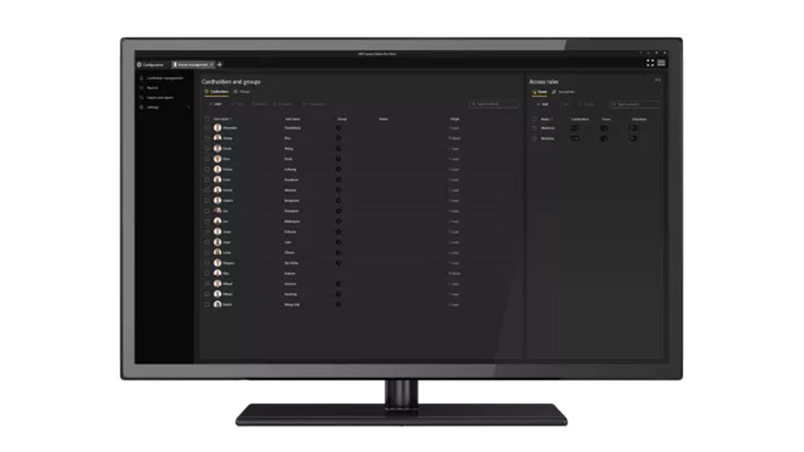 Axis Camera Station Secure Entry