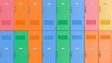 multicolored school lockers multicolored school lockers