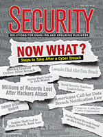 Security magazine February 2015 issue cover
