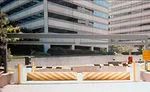 Parking Lot Security, hydraulic barricade system