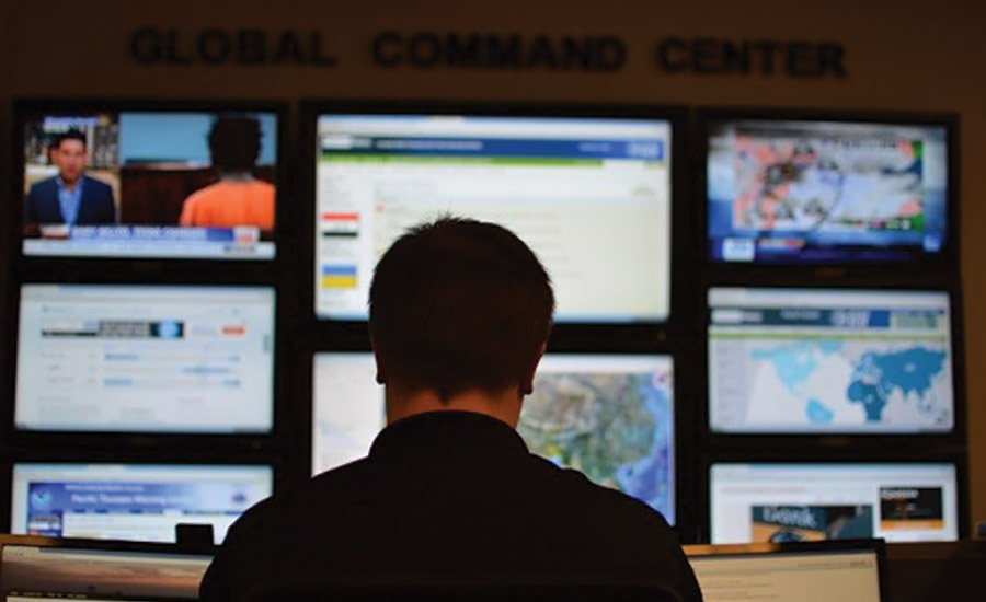The Johnson Controls GSOC; security leadership, security command center
