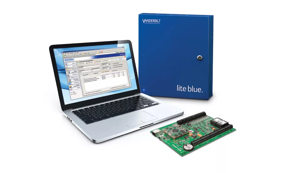 Vanderbilt lite blue™  Web-Based Access Control; security technology, access control, cost-effective security, remote access security