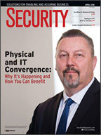 Security Magazine Cover - April, 2018