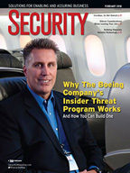 Cover - Security Magazine - February, 2018