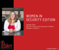 Lauren Zink Women in Security podcast