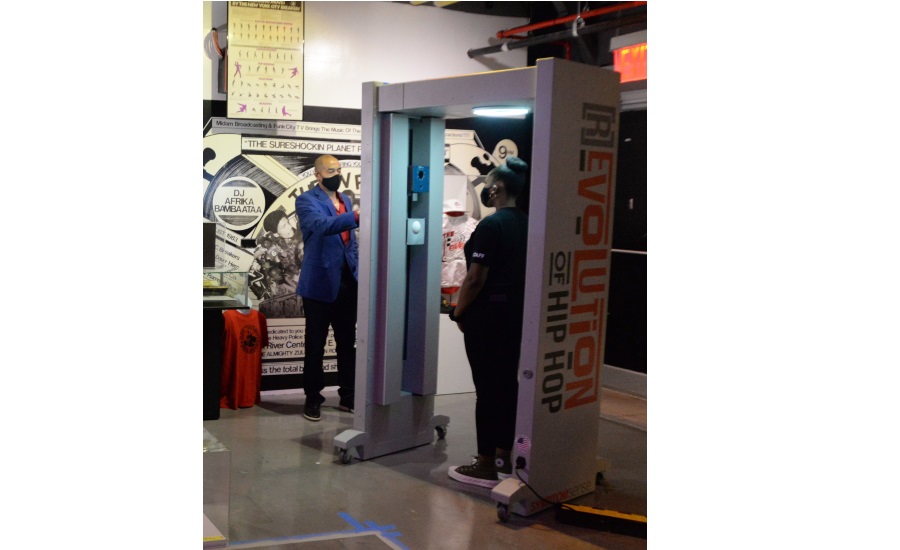 Hip Hop Museum New York installs human vital sign and temeprature scanner for COVID-19 response
