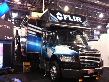 FLIR's booth at ASIS International 2012