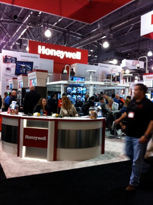 Honeywell's booth at ASIS International 2012