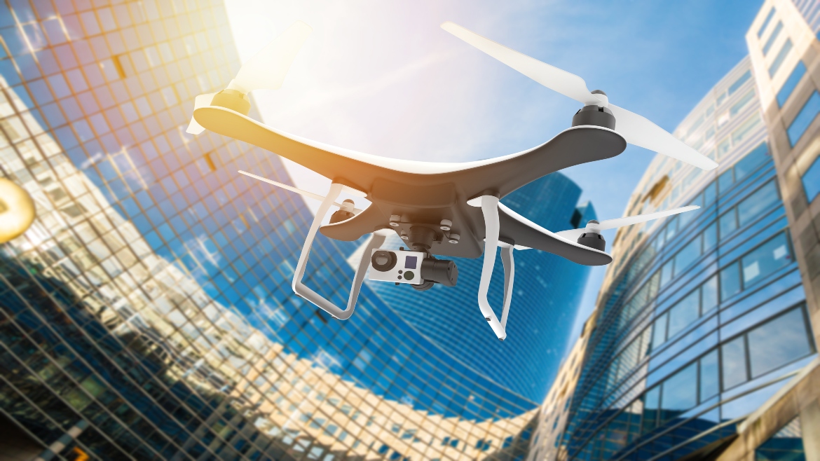 Drone security technology for indoor zones