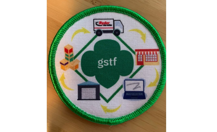 First-ever Girls Scouts Supply Chain Patch for future female executives
